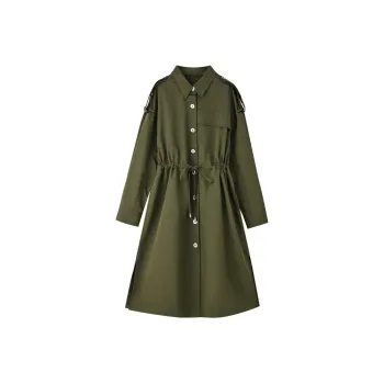 Demana Trench Coat Women's Army Green