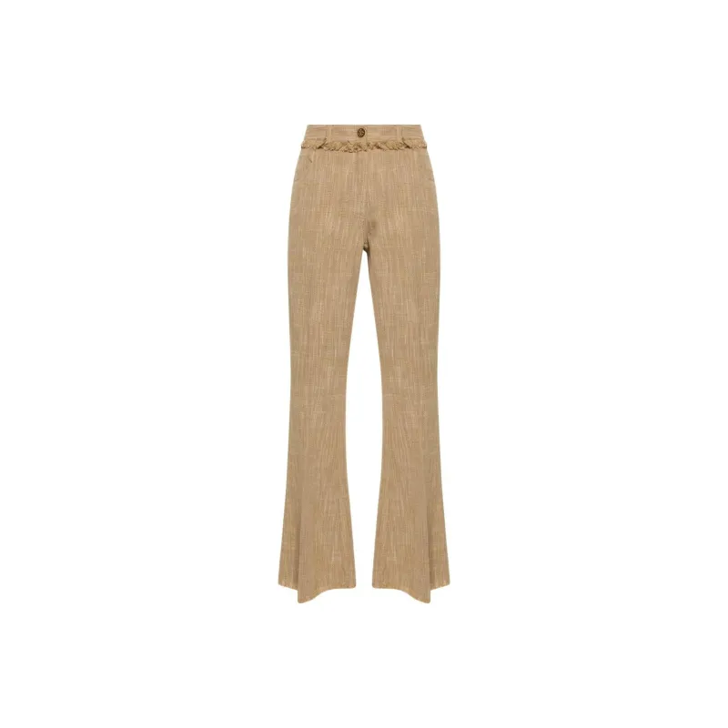 ETRO Mid Rise Cropped Trousers-0
