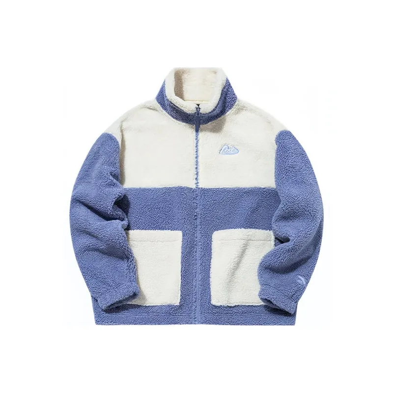 ANTA Life Collection Velvet Jackets Women's Oriole's Chirp Blue-0