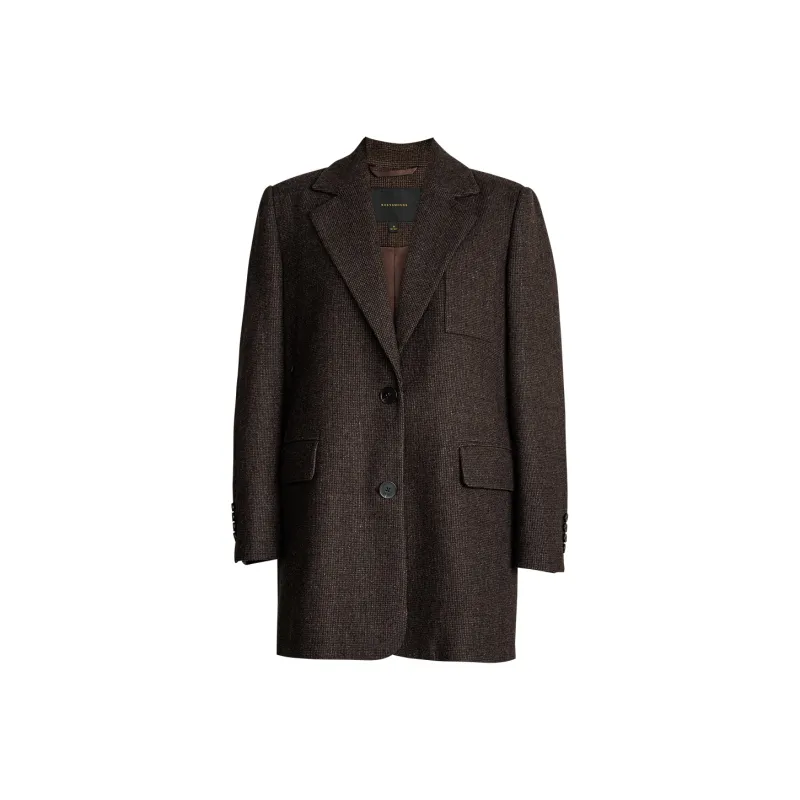 ROEYSHOUSE Business Suit Women's Dark Coffee-0