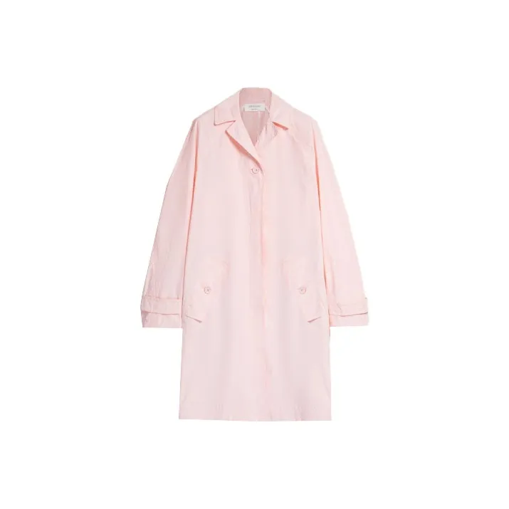 SportMax Trench Coats Women's Pink-0