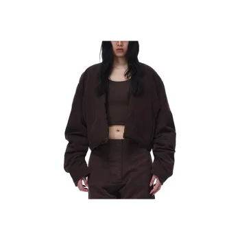 GREG ROSS Puffer Jacket Women's Red Brown