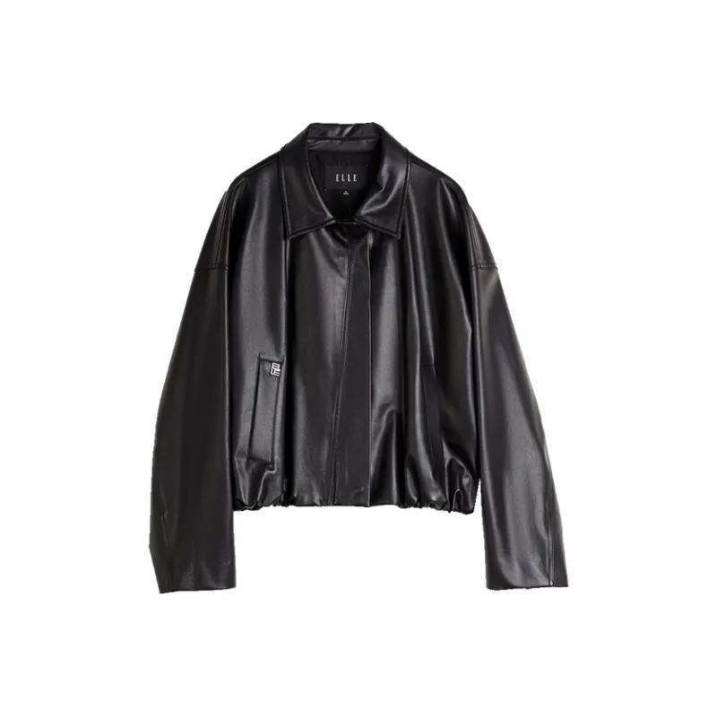 ELLE Cropped Coats Women's-0