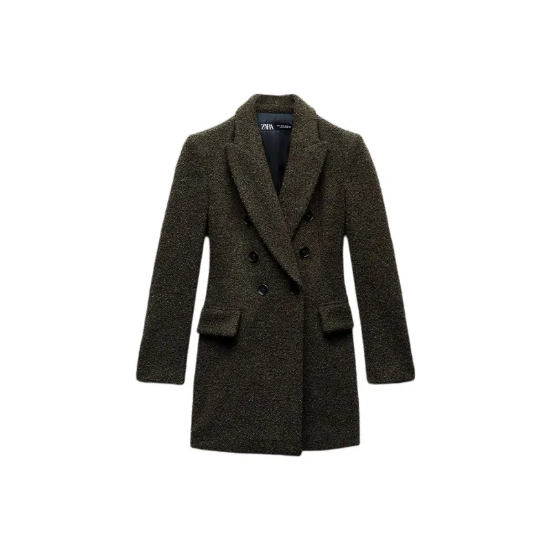 ZARA Business Suit Women's Khaki-0