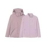 Gray Purple (Underarm Zippers Polar Fleece Liner)