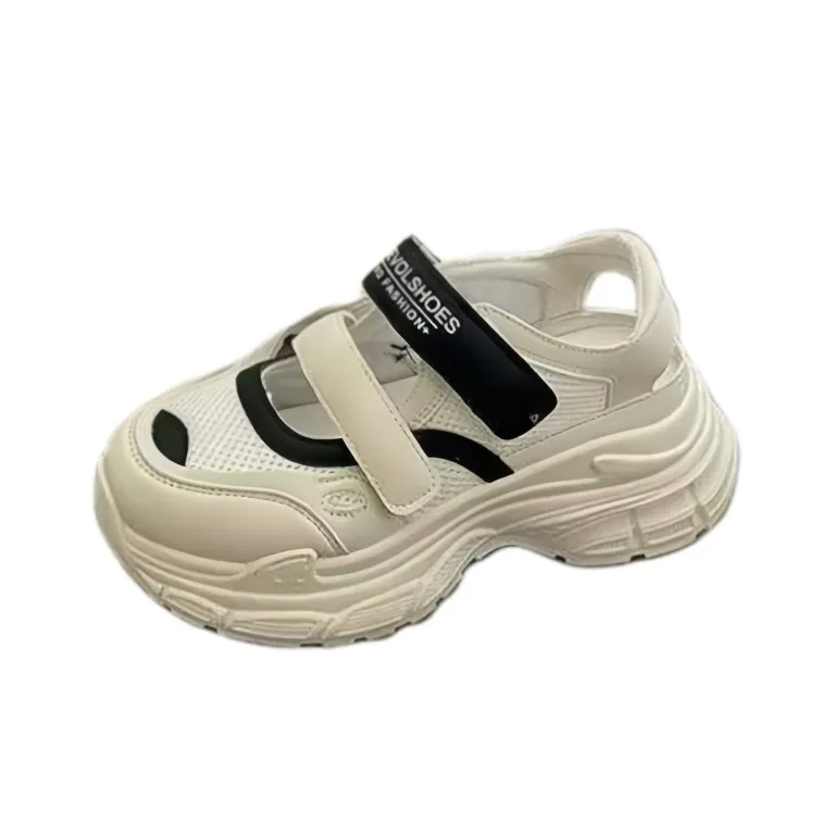 BINGO DUCK Slip Resistant And Breathable Low Top Chunky Sneakers Women's-4