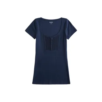 Hollister T Shirt Women's Marine
