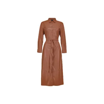 PINKO Trench Coats Women's Brown