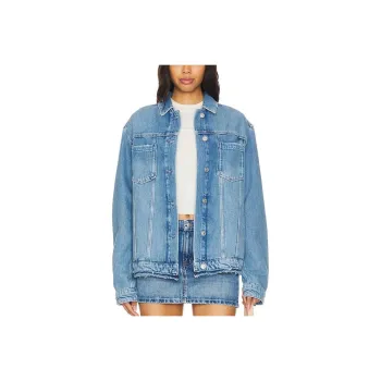 PAIGE Denim Jacket Women's Blue