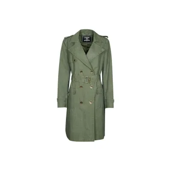 GUESS Trench Coat Women's Green