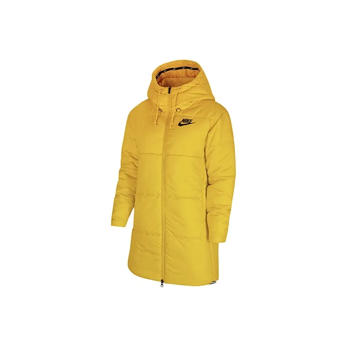 Nike Puffer Jacket Women's Dark Sulfur Yellow-0