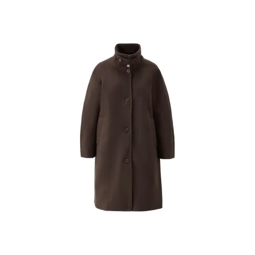 UNIQLO Coats Women's Coffee Brown