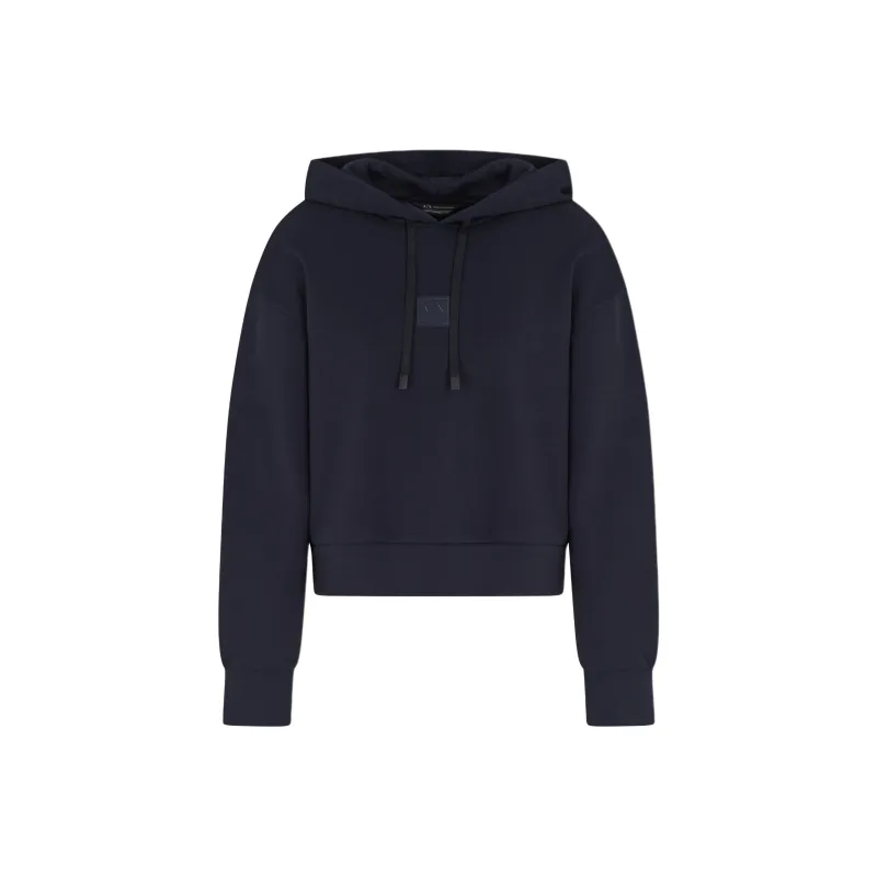 ARMANI EXCHANGE Logo appliqué Hoodie-0
