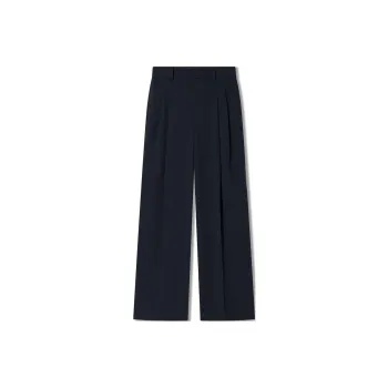 COVERINS Casual Pants Women's Navy Blue