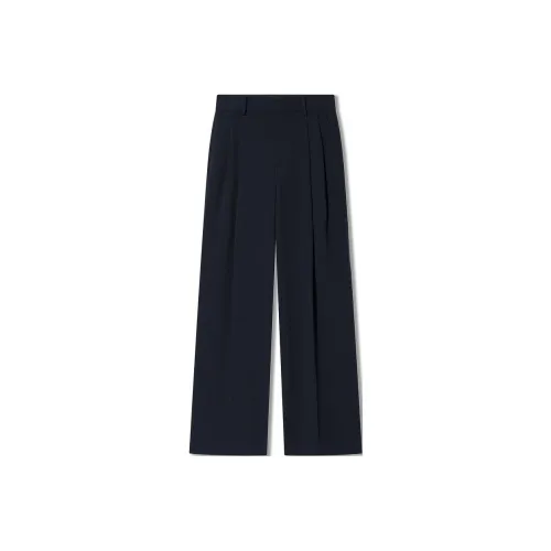 COVERINS Casual Pants Women's Navy Blue