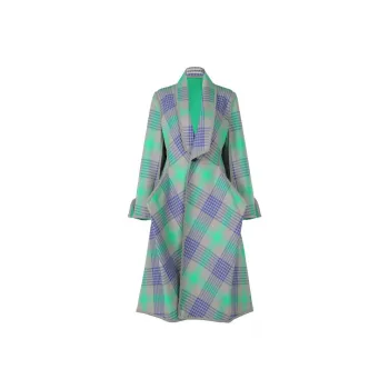 ISSEY MIYAKE Coats Women's Green