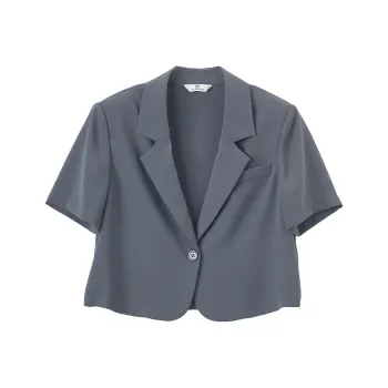 XIANGYING Business Suit Women's Gray