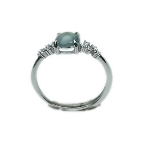 PUPAN Ice Glutinous Jadeite Rings Women's