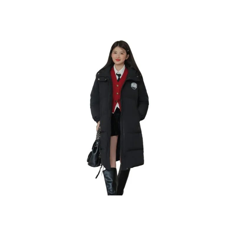Linjou Puffer Jacket Women's Black-0