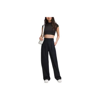 Lululemon Modal-BlendPleated High-Rise Trouser Asia Fit Casual Pants Women's