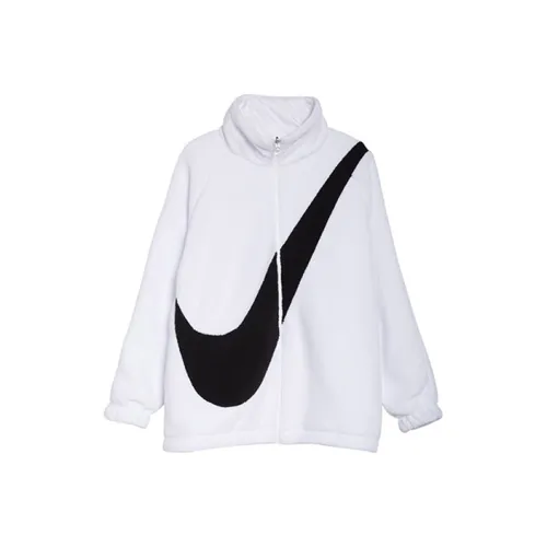 Nike Grey Jackets Women's White