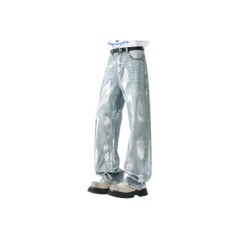 MARK WAFFLE Jeans Unisex Blue