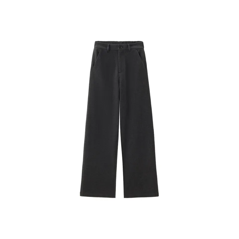 UNIQLO Casual Pants Women's Dark Heather Gray-0