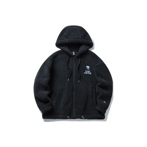 Anta Sports Life Collection Velvet-feel Coat Women's Black