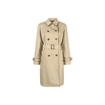 Polo Ralph Lauren FW22 Trench Coat Women's Neutral Color