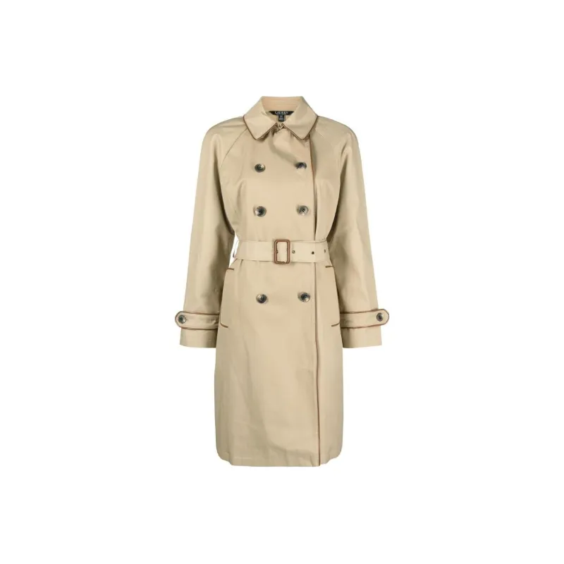 Polo Ralph Lauren FW22 Trench Coat Women's Neutral Color-0