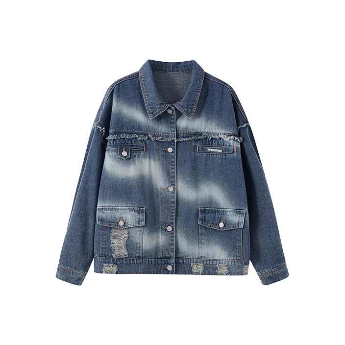 FPMZ Denim Jackets Women's Denim Blue-0