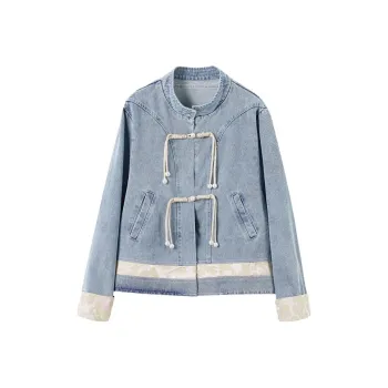 Wbwq Denim Jacket Women's Light Blue