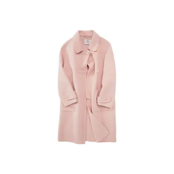 XIANGYING Coats Women's Pink