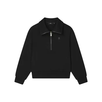 FILA FILA MILANO Italian Luxury Sports Collection Sweatshirt Women's Jet Black