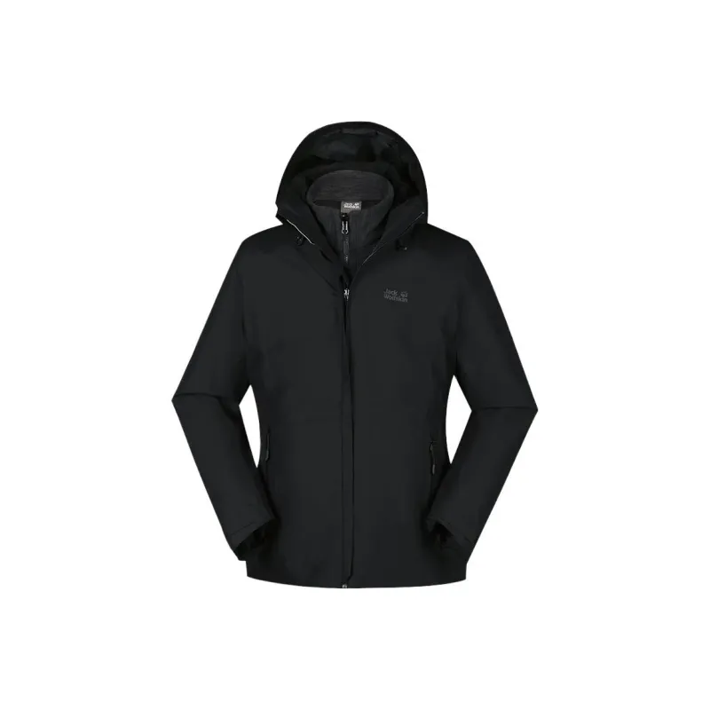 Jack Wolfskin Waterproof, Windproof, Abrasion Resistant, Rainproof Windbreaker Jacket Women's-5