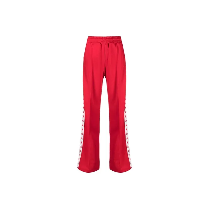Golden Goose Knitted Sweatpants Women's Red-0