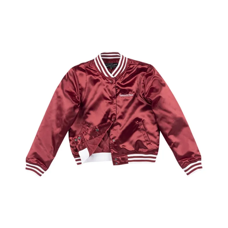 Mitchell Ness Baseball Jerseys Women's Red-0