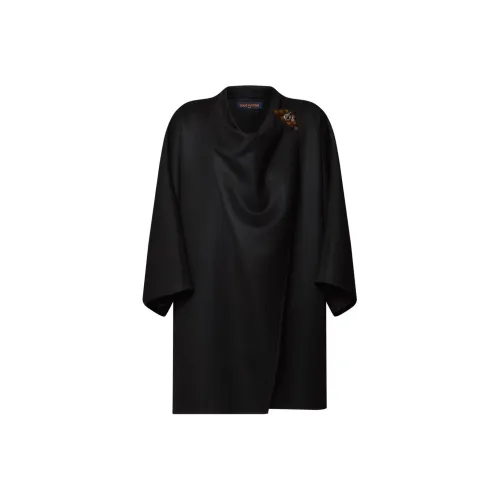 LOUIS VUITTON Drape Front Coat