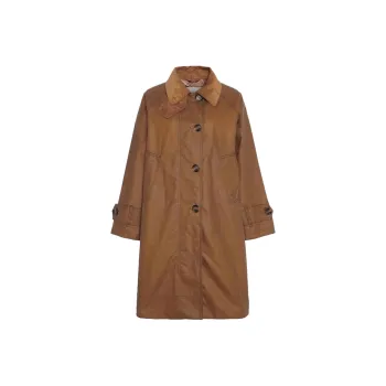 BARBOUR Hartwick Single-Breasted Waxed Jacket
