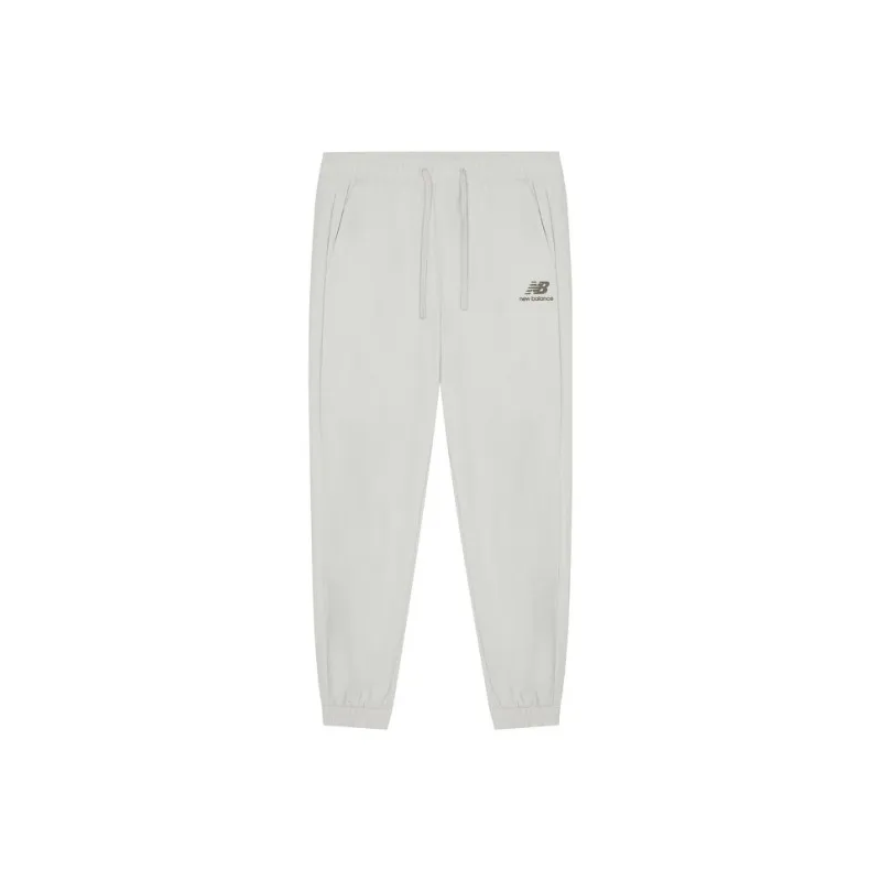 New Balance Knitted Sweatpants Women's Gray White-0