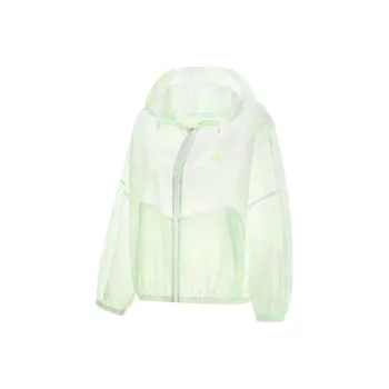LINING Fitness Series Trench Coats Women's Neon Green