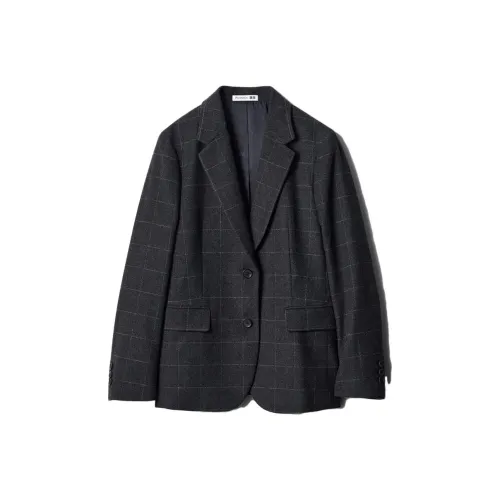 Jw Anderson X UNIQLO Jw Anderson Co-Branded Series Business Suits Women's Dark Gray