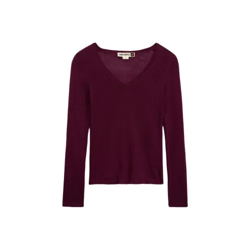 ZARA Knitwear Women's Eggplant Purple