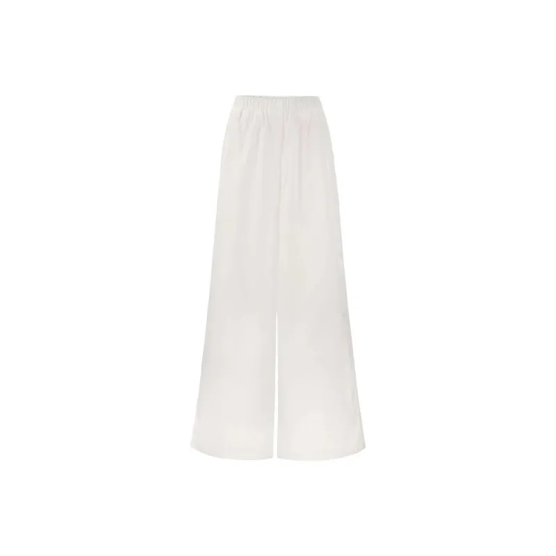 MaxMara High Waisted Wide Leg Trousers-0