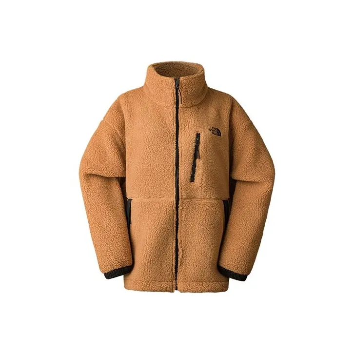 THE NORTH FACE Nuptse Velvet Jackets Women's Khaki-0