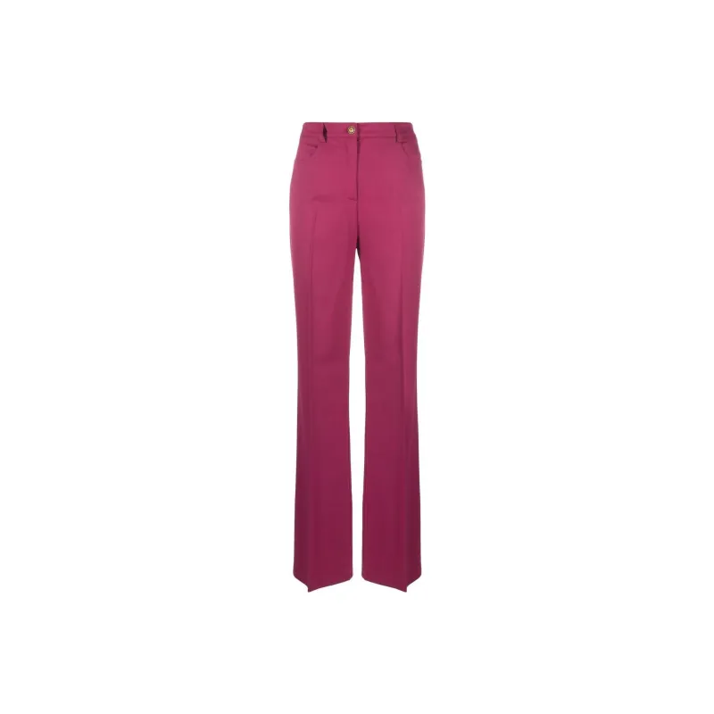 PINKO FW22 Knitted Sweatpants Women's Pink-0