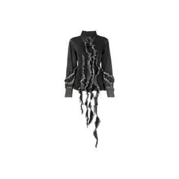 Blumarine Denim Jackets Women's Black