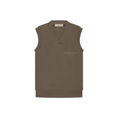 Fear Of God Essentials Women's V Neck Vest Wood