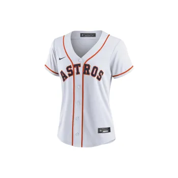 Nike MLB Collaboration Houston Astros Jose Altuve Baseball Jacket Women's White