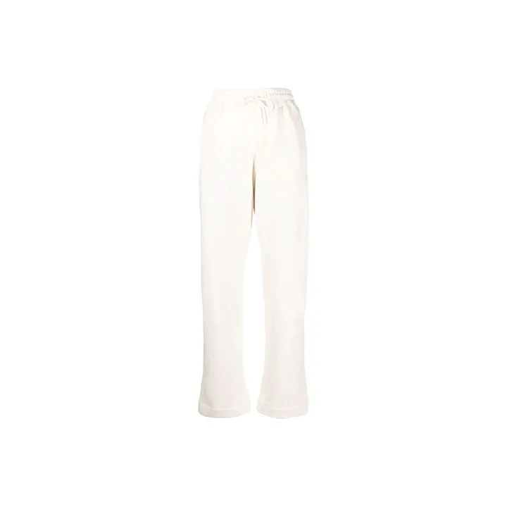 GANNI Knitted Sweatpants Women's White-0